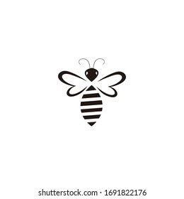 inspiraciones en el diseño del logotipo de las abejas de arte de línea