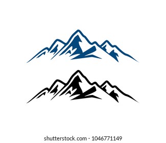 Similar Images, Stock Photos & Vectors of ABSTRACT HIGH MOUNTAIN ICON ...