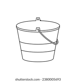 The Line Art of Bucket