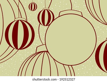 Line art for Christmas 