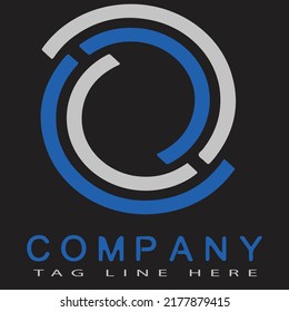 Logo de Line Art Circle con colores decentes 