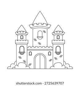 The Line Art of Cloud Castle
