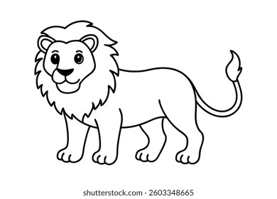 Line Art Coloring Pages for Kids