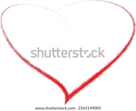 Similar – Image, Stock Photo Heart painted in snow