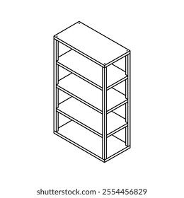 The Line Art of Cupboard
