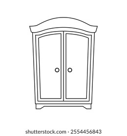 The Line Art of Cupboard