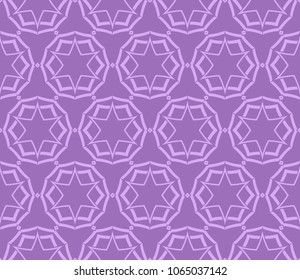 Line art decorative geometric ornament. Seamless pattern. Vector ornament illustration for design.