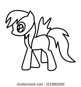 line art design cartoon characters