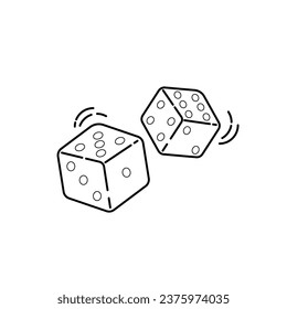 The Line Art of Dice