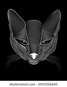 Line art or line drawing is any image that consists of distinct straight lines or curves placed against a background (usually plain), without gradations in shade (darkness) or hue (color) to represent