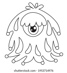 Line Art Drawing For Kids Coloring Page