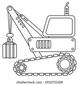 Line Art Drawing For Kids Coloring Page