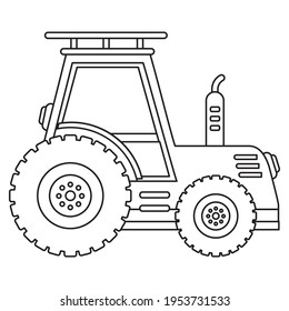 Line Art Drawing For Kids Coloring Page
