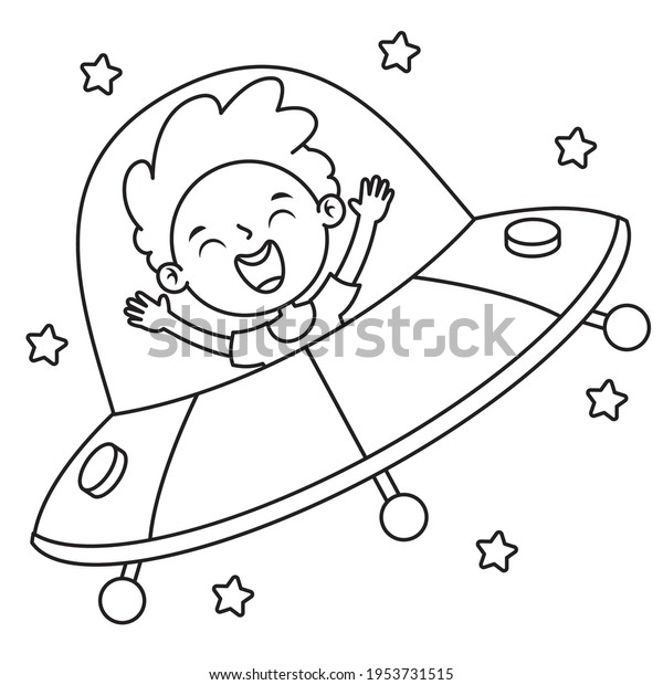 Line Art Drawing For\
Kids Coloring Page