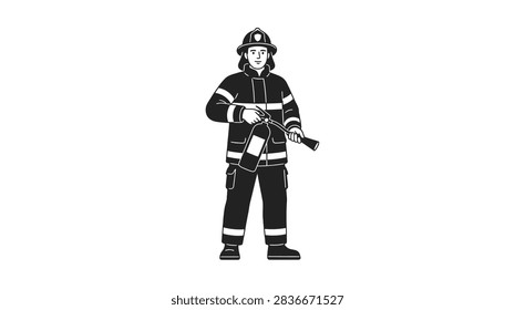 A line art drawing