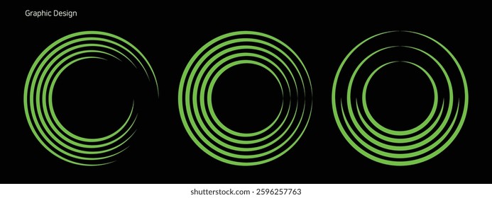 A line art drawing that sensibly represents a rotating line