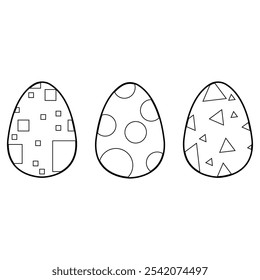 The Line Art of Egg Game Set