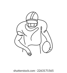 Ilustración plana de arte en línea Super Bowl es una gran elección para cualquier proyecto de diseño gráfico relacionado con este evento, como afiches, pancartas, volantes o anuncios.