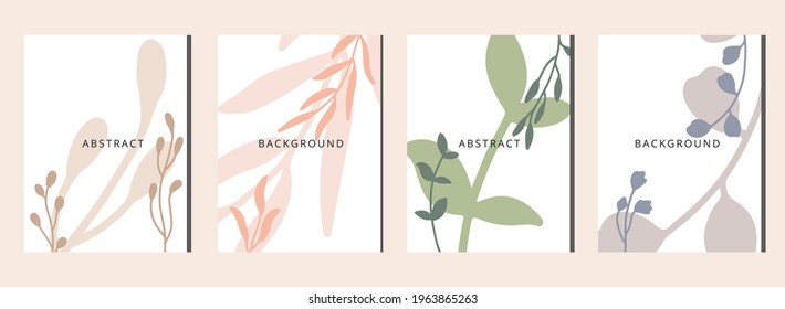 Line art flower set. One line drawing. Fancy line art. Trendy concept for the logo, card, banner, poster flyer, vector illustration.