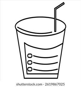 Line Art Food Stock Illustrations