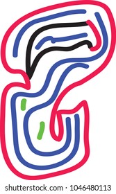 Line art in the freedom