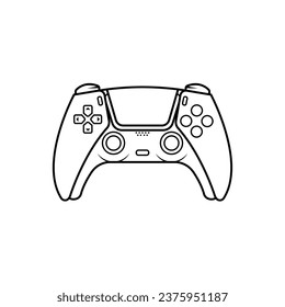 The Line Art of Game Joystick