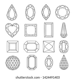 Similar Images, Stock Photos & Vectors of illustration cut precious gem