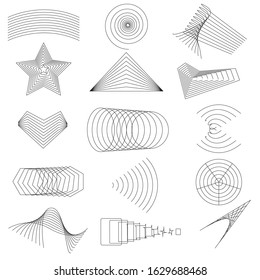 Line art Geometry Vector Design