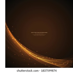 line art glitter vector background