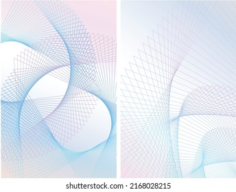 Line Art Gradient Graphic Design
