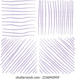 line art hand drawing doodle straight line horizontal and vertical pencil style in purple color pattern look