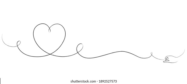 5,472 Curly Lines Hearts Images, Stock Photos & Vectors | Shutterstock