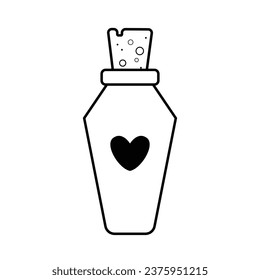 The Line Art of HP Potion Boost