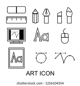 line art icon