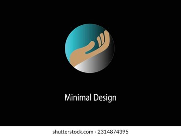 A line art icon logo, A creative abstract icon logo design,	