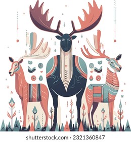 Line Art Illustration: Abstract Minimalist Design

