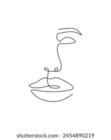 Line art illustration print file eps 10