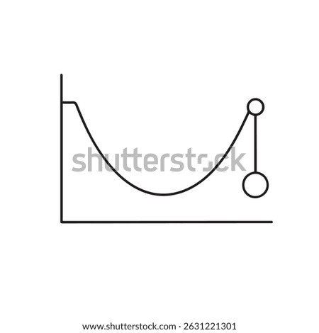 Line Art Illustration: Work Done by Variable Forces