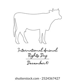 line art of International Animal Rights Day good for International Animal Rights Day celebrate. line art.