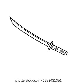 The Line Art of Katana
