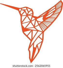 line art kingfisher art with color