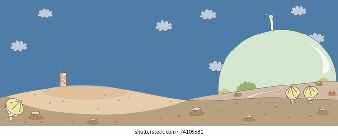 Line Art Landscape