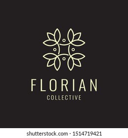 line art logo.modern design.vector illustration concept