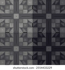 line art mirage black and white halftone optical artwork abstract seamless geometric graphic decoration ethnic outline template wallpaper printed fabric pattern hand drawn contour background ombre

