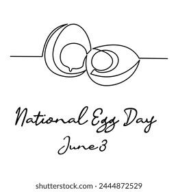 line art of National Egg Day good for National Egg Day celebrate. line art. illustration.