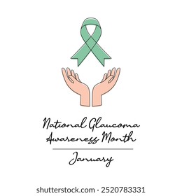 line art of National Glaucoma Awareness Month good for National Glaucoma Awareness Month celebrate. line art.