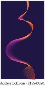 line art neon background illustration 