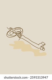 line art of an object