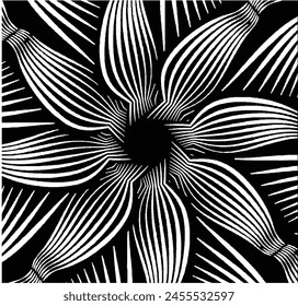  Line art optical .Wave design black and white. Digital image with a psychedelic stripes. Argent base for website, print, basis for banners,  background, business cards, brochure, banner
