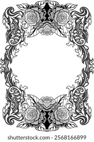 Line Art Ornament Border Decoration